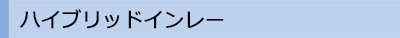 ハイブリッドインレー